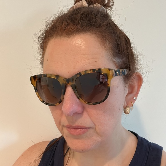 New banana republic tortoise shell sunglasses measurements 50 22. - Picture 9 of 9